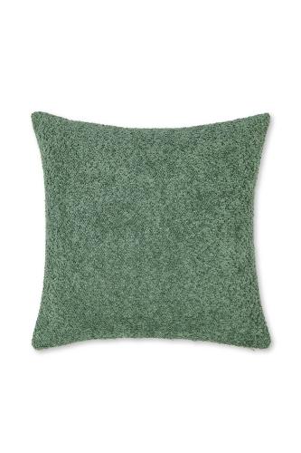 Coincasa διακοσμητικό μαξιλάρι μονόχρωμο με bouclé υφή 43 x 43 cm - 007396045 Πράσινο